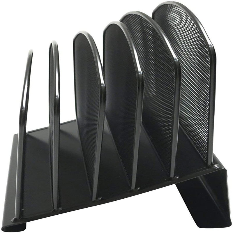 Inbox Zero 5 Sections Desktop Inclined File Document Sorter Organizer